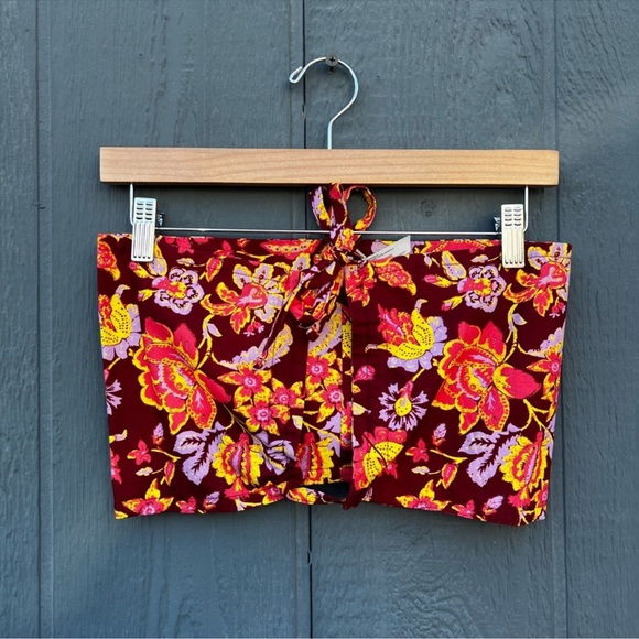 FREE PEOPLE | ✨NEW✨ Summer Love Bandeau Bra in Wine/bord - Picture 4 of 5